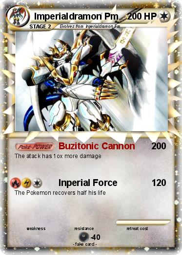 Pokemon Imperialdramon Pm