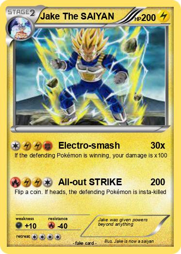 Pokemon Jake The SAIYAN