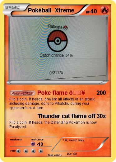 Pokemon Pokéball  Xtreme