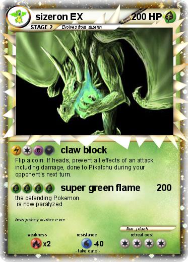 Pokemon sizeron EX