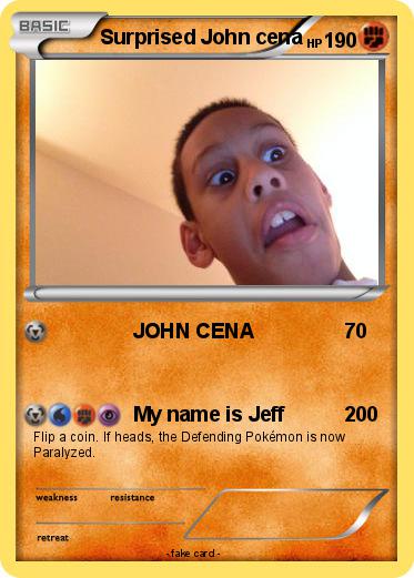 Pokemon Surprised John cena
