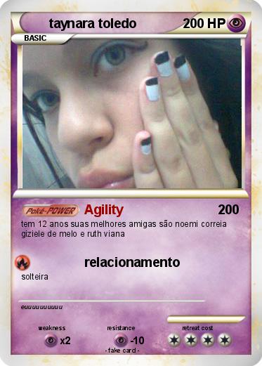 Pokemon taynara toledo