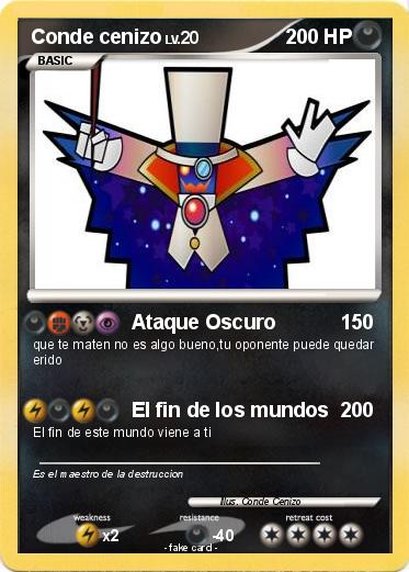 Pokemon Conde cenizo