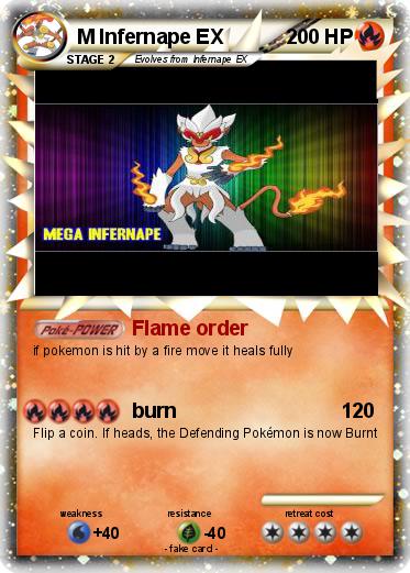 Pokemon M Infernape EX