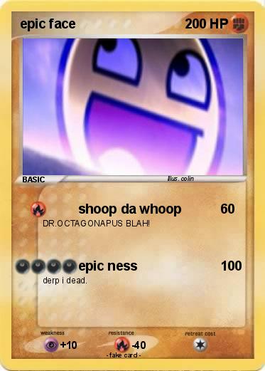 Pokemon epic face