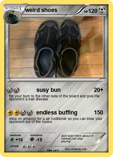 Pokemon weird shoes