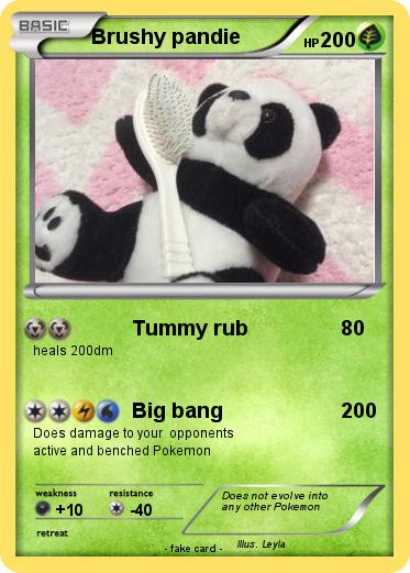 Pokemon Brushy pandie