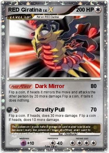 Pokemon RED Giratina