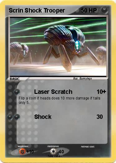 Pokemon Scrin Shock Trooper