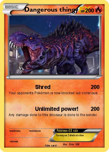 Pokemon Dangerous thingy