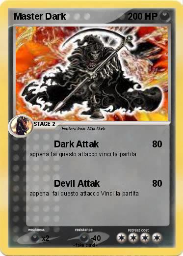 Pokemon Master Dark