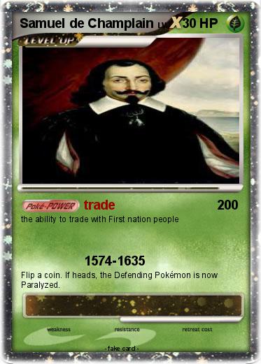 Pokemon Samuel de Champlain