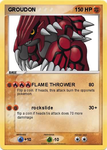 Pokemon GROUDON
