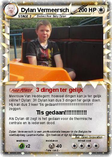 Pokemon Dylan Vermeersch