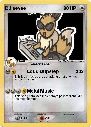 Pokemon DJ eevee