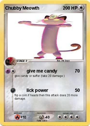 Pokemon Chubby Meowth