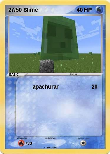 Pokemon 27/50 Slime