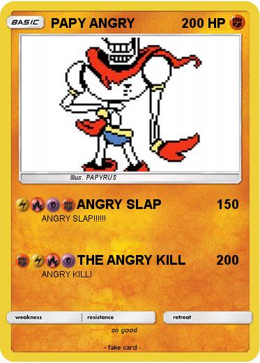 Pokemon PAPY ANGRY