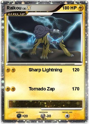 Pokemon Raikou