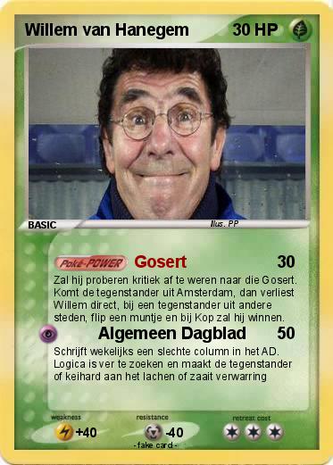 Pokemon Willem van Hanegem