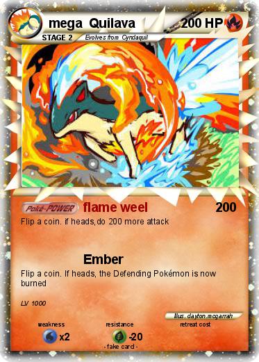 Pokemon mega  Quilava