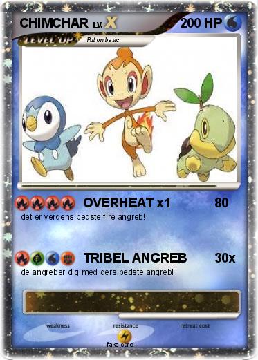 Pokemon CHIMCHAR