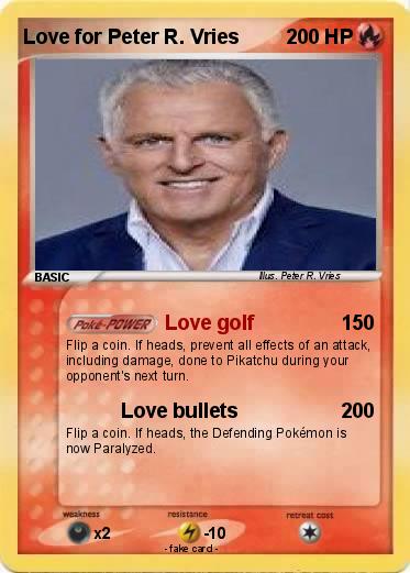 Pokemon Love for Peter R. Vries