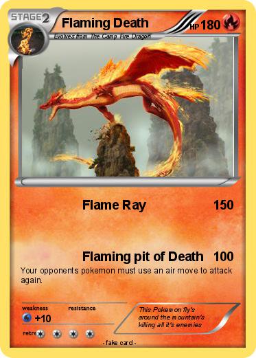 Pokemon Flaming Death