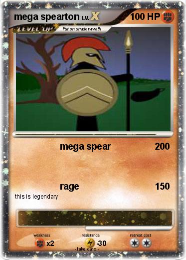 Pokemon mega spearton