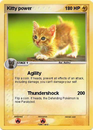 Pokemon Kitty power