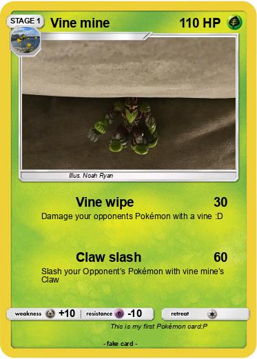 Pokemon Vine mine Pokemon Vine mine