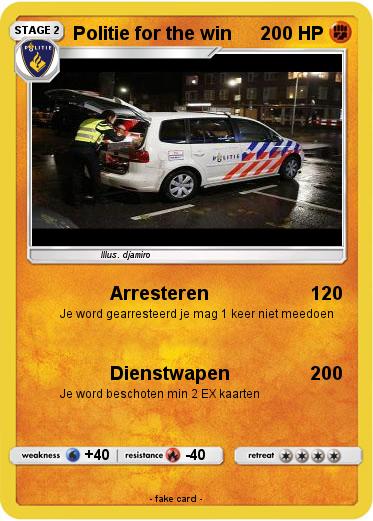 Pokemon Politie for the win