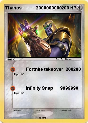 Pokemon Thanos            2000000000