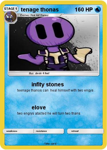 Pokemon tenage thonas