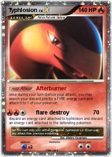 Pokemon Typhlosion