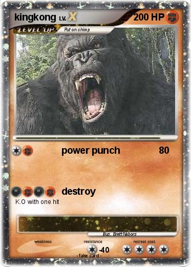 Pokemon kingkong