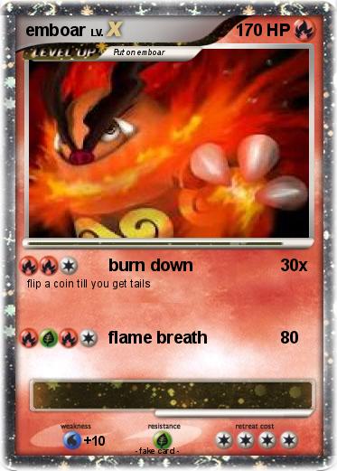 Pokemon emboar