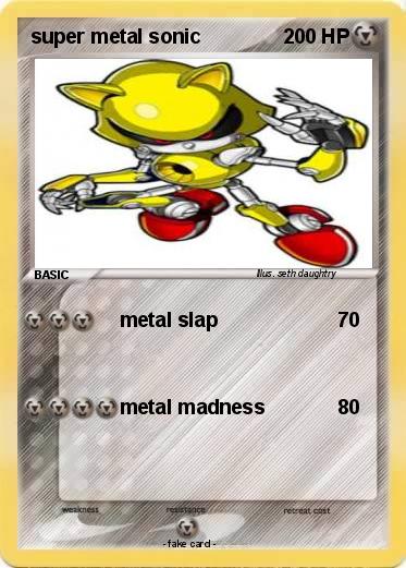 Pokemon super metal sonic