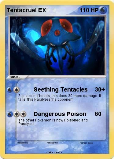 Pokemon Tentacruel EX