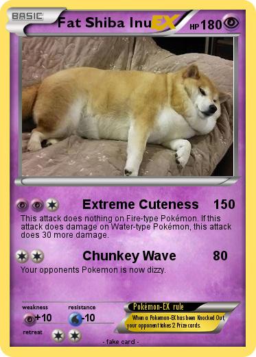 Pokemon Fat Shiba Inu