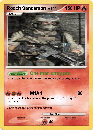 Pokemon Roach Sanderson