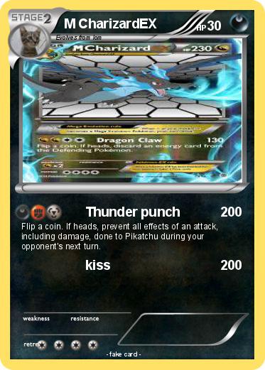 Pokemon M CharizardEX