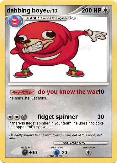Pokemon dabbing boye