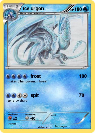 Pokemon ice drgon