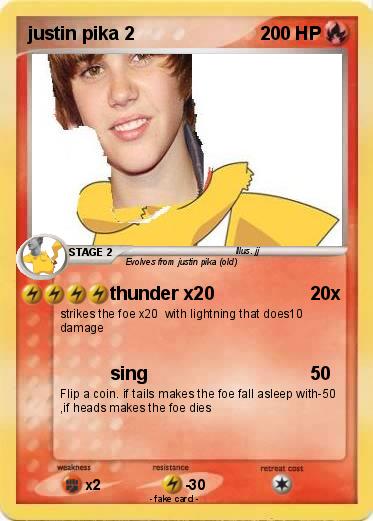 Pokemon justin pika 2