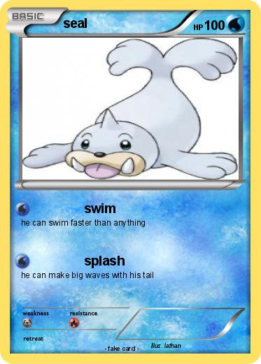 Pokemon seal