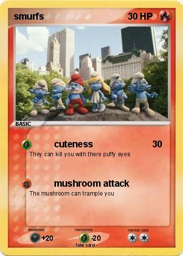 Pokemon smurfs