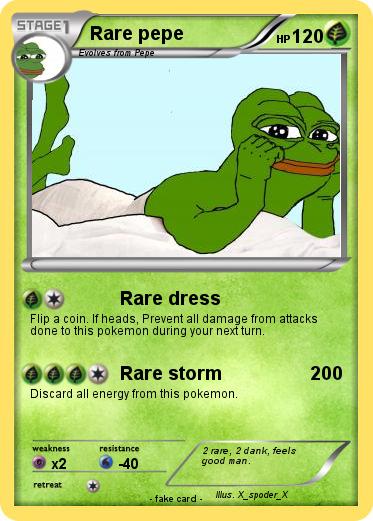 Pokemon Rare pepe