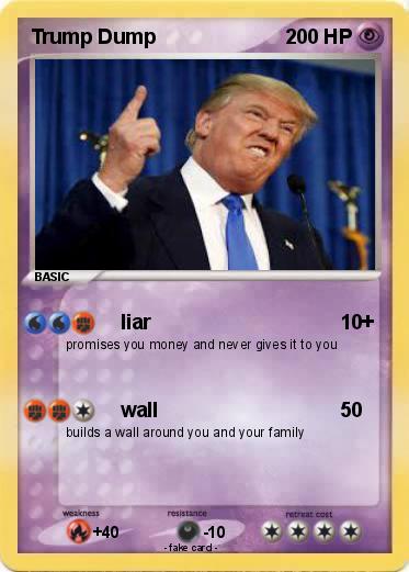 Pokemon Trump Dump
