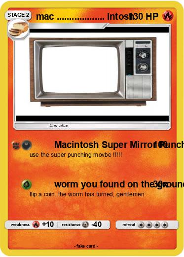 Pokemon mac ................... intosh